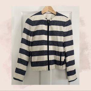 Gap Mid Weight Striped Blazer